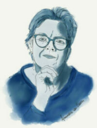 AvE – Zelfportret Annemarie van Essen, illustrator MitN