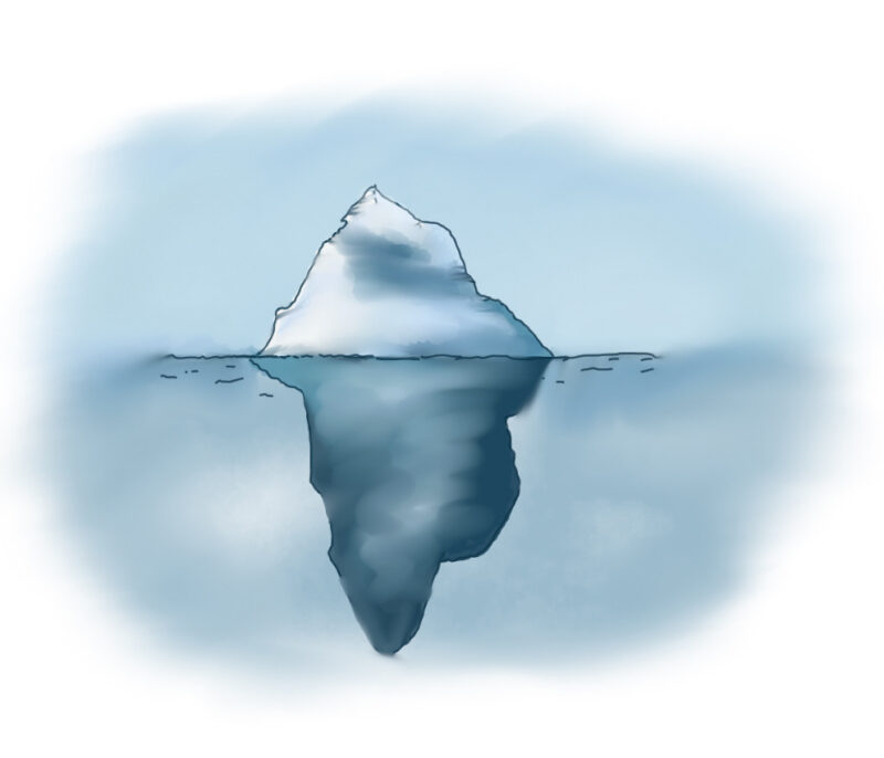 AvE – Citaat Jung De weerspiegeling van een rots in het water wijkt af van de werkelijkheid (of juist niet?)