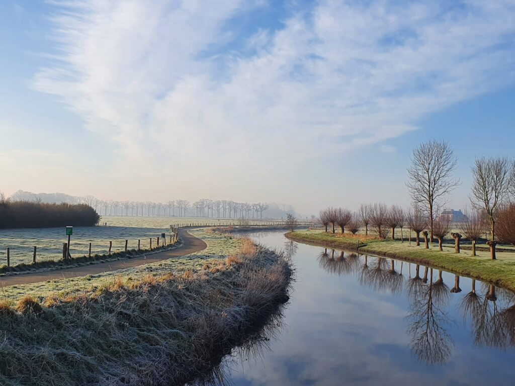 Bij Peggy 'in de achtertuin'