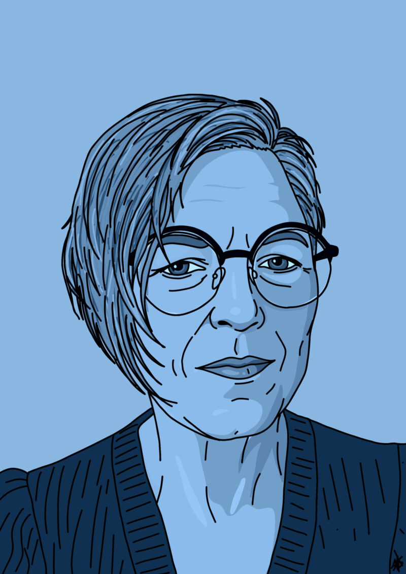 Aes mad zelfportret aug 2026 Zelfportret Annemarie van Essen 2026